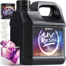 Nicpro UV Resin Kit 1000g Bulk No Odor Upgrade Clear UV Epoxy Resin — 1