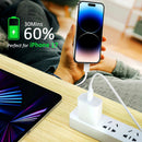 USB C to USB C Charging Cable for Apple 2Pack 10ft, Long Type C to C Cord photo 5