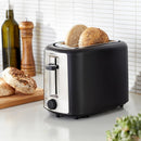 Amazon Basics 2 Slice Toaster, Extra Wide Slots for Bagels, 6 Browning…