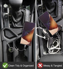 USB C Cable 3ft 2Pack USB C to USB C Charger Cable for Car, Coiled Type C 6