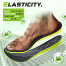 2 Pairs Memory Foam Shoe Inserts for Men Women, Comfort Insoles — 2
