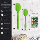 Silicone Spatulas, 11 inch Rubber Spatula Heat Resistant Seamless One Piece Design Non-Stick Flexible Scrapers… — 6