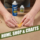 Titebond Instant Bond Thick CA Super Glue – Ethyl Cyanoacrylate Adhesive for Wood, 8-10 Second Set – 4 Oz. 6222 — 3