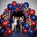 Navy Blue Balloon Arch Kit 111Pcs 18 12 5 Inch Latex Party Balloons Garland for Birthday Baby Shower Wedding Engagement Anniversary Christmas Party Decorations — 8