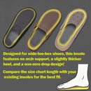 Wide Toe Box Insoles for Barefoot Shoes Shock Absorbing Breathable — 7