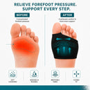 Orthopedic Metatarsal Pads with 3mm Gel,Ball of Foot Cushions, 4 Sizes 3