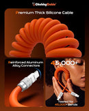 chubbycable Coiled USB C to C Cable 240H Sag-Free Charging Cable, 1 Pack 8