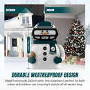 Sporticulture Philadelphia Eagles Inflatable Snowman Player – 7 Ft Tall Yard Decoration w/LED Lights | NFL Holiday Football Snowman | Built-in Blower Motor, Weather-Resistant, Indoor/Outdoor Use — 3