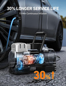 AstroAI Tire Inflator Portable Air Compressor 12VDC Tire Pump Digital Gauge — 4