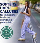 Dr. Scholl's Callus Remover Seal & Heal Bandage with Hydrogel Technology, 4ct /Removes Calluses Fast - Provides Cushioning Protection and Friction for All-Day Pain Relief (Pack of 1, 4 Count Total) — 4