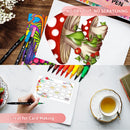 Dual Brush Markers for Adult Coloring Books, 24 Colored Fine Point Marker | ‎24 Colors — 5