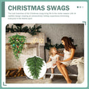 Pre-Lit Christmas Teardrop Swag, 24" Door Swag with 30 LED — 5