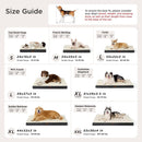 Bedsure Washable Dog Beds Large Sized Dog with Comfy Sherpa, 36x27in Grey — 7