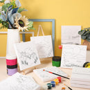 Teling 12 Pcs Pre Drawn Stretched Canvas, Pre Printed Painting, Mountain — 6