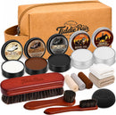 Shoe Leather Polish Kit, Shoe Shine Cleaning & Conditioning Kit-16 Pcs — 1