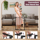 29.4-78" Extra Wide Baby Gate, Long Dog Gates Indoor for Stairs — 3