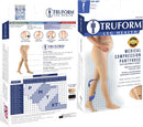 Truform 20-30 mmHg Maternity Compression Pantyhose, Tummy Support for Pregnant Bumps. | Black | X-Tall — 3