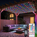 12x12FT Color Changing Christmas Net Lights with Remote — 1