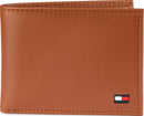 Tommy Hilfiger Men's Leather Orson RFID Bifold Wallet with Removable Passcase — 19