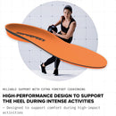 Superfeet All-Purpose High Impact Support Insoles (Orange) for Active Lifestyle with High Arch Support - Men 9.5-11 / Women 10.5-12 — 5