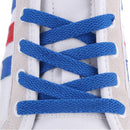 AOMIDI Flat Shoelaces 5/16" | 2 Pair | For Sneakers and Converse Shoelaces — 3