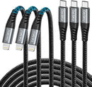 USB C to Lightning Cable [Apple MFi Certified] iPhone Charger 3FT, 3 Pack 1