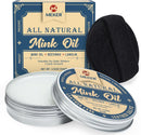MEKER Mink Oil, Mink Oil for Leather Boots, All-Natural Leather Conditioner — 1