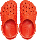 Crocs Unisex Adult Classic Geometric Clog – Lava — 5