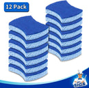 MR.SIGA Non-Scratch Cellulose Scrub Sponge, Dual-Sided Dish Sponge, 12 Pack — 6
