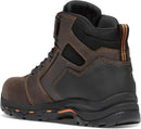 Danner Vicious Composite Toe Work Boots for Men - Brown/Orange - Boa — 3