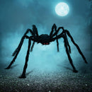 JOYIN Halloween Outdoor Decorations Giant Spider, 5 Ft Large Spider for Yard Lawn Garden Patio Scary Halloween Outside Decor, Indoor Haunted House Prop and Home Party Decor, Black — 1