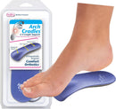 PediFix Arch Cradles | 3/4-Length Orthopedic Arch Support for Flat Feet, Heel & Ball-of-Foot Pain - Small (Women's 7-8, Men's 6) — 1