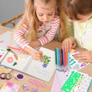 Nsrzua DIY Journal Kit for Girls,Toys for Ages 8-14 and Birthday Gifts for Girls | yellow — 8