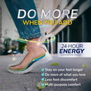 Dr. Scholl's® 24-Hour Energy Multipurpose Insoles, Returns Energy with Every Step, Relieves Foot Pressure & Tired Achy Feet, Memory Foam & Gel Shoe Inserts for Women, Women's Shoe Size 6-10, 1 Pair - Blue — 5