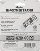 Pentel Hi-Polymer Block Eraser, Small | White | Pack of 8 | ZEH05BP4 | 4 Count (Pack of 2) — 3