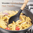 Astercook 39 PCS Kitchen Utensils Set, Silicone Cooking Utensil Sets with Wooden Handle, 446°F Heat Resistant Food… — 4