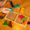 Katamino | The Original Wooden Pattern Building Puzzle Game for Kids and Adults | Over 500 Pentomino Combinations | Award Winning Kid Friendly Strategic Brain Game | Ages 6+ | 1-2 Players | 10 Min — 4
