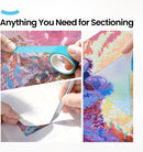 ARTDOT 200-Piece Double-Sided Non-Stick Release Paper for Diamond Art Kits for Adults, 15x10 cm Thickened Cover Replacement Sheets as Diamond Painting Accessories and Tools | 10 cm x 15 cm — 7