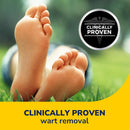Dr. Scholl's Clear Away Wart Remover Liquid on Fingers and Toes, 1/3 fl oz, 20 Cover Up Discs – Fast Acting & Clinically Proven Wart Removal, Safe to Use on Kids Ages 4+ — 3