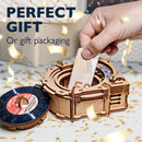 iDventure Record Player, Money Puzzle Box for Adults, Box for Cash Gift — 5