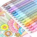 HANKU 0.38mm Fine Point Pen, 16 Colored Bible Pens No Bleed Through Markers | 16-Color — 1