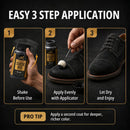Black Suede Dye for Shoes, Boots, & Accessories – Permanent Suede Color Restorer with Built-in Applicator – Shoe Dye for Touch-Ups — 6