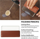 Calvana Leather Edge Coat Kit, Black & Clear Edge Paint with Adjustable Precision Applicator, Wood Burnisher Tool & Glass Slicker — 5