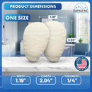 HAPAD Mortons Neuroma Pads - Teardrop Wool Felt Ball-of-Foot Pad Insert 5