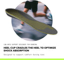 Superfeet Run Support Low Arch (V2) Insoles for Runners with Low Arch Support & EVOLyte Carbon Fiber - 9.5-11 Men / 10.5-12 Women - Gray — 5