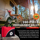 Protect Life Survival First Aid Kit for Home/Business, Camping Kits 160pcs | 160 Pieces — 3
