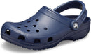 Crocs Unisex-Adult Classic Clog, Clogs for Women and Men | 10 Women/8 Men | Navy — 1