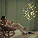 Lightshare Cherry Blossom Tree 6FT 208 LED Lighted Tree Multicolor with Remote Contrl for Decoration Inside and Outside, Home Patio Wedding Festival Christmas Decor — 2