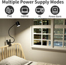 Desk Lamp USB Clip On Light,Book Lights for Reading at Night Clamp Light — 5