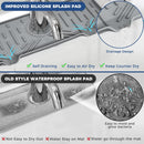 BFONS Silicone Faucet Handle Drip Catcher Drying Tray Mat Dish Soap Sponge Holder Accessories Gadgets for Kitchen… — 8